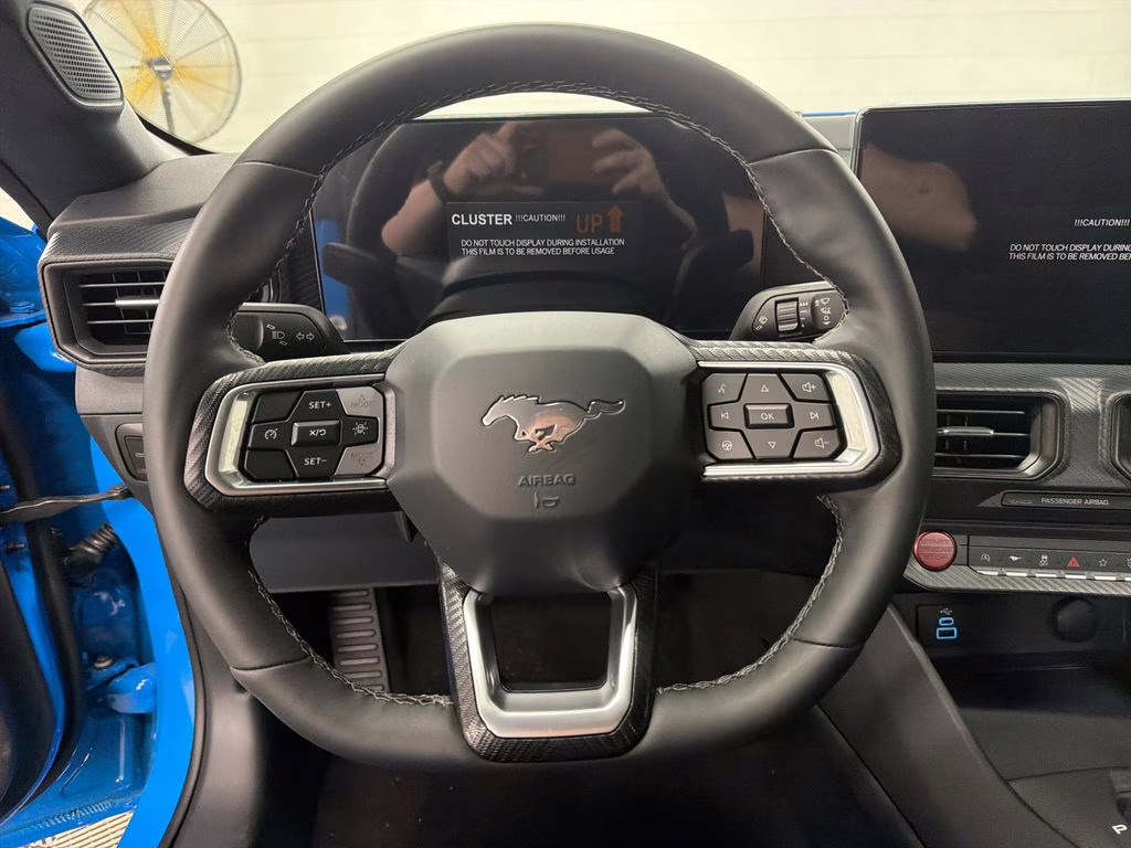 2026 GRABBER BLUE Ford Mustang EcoBoost RWD Coupe