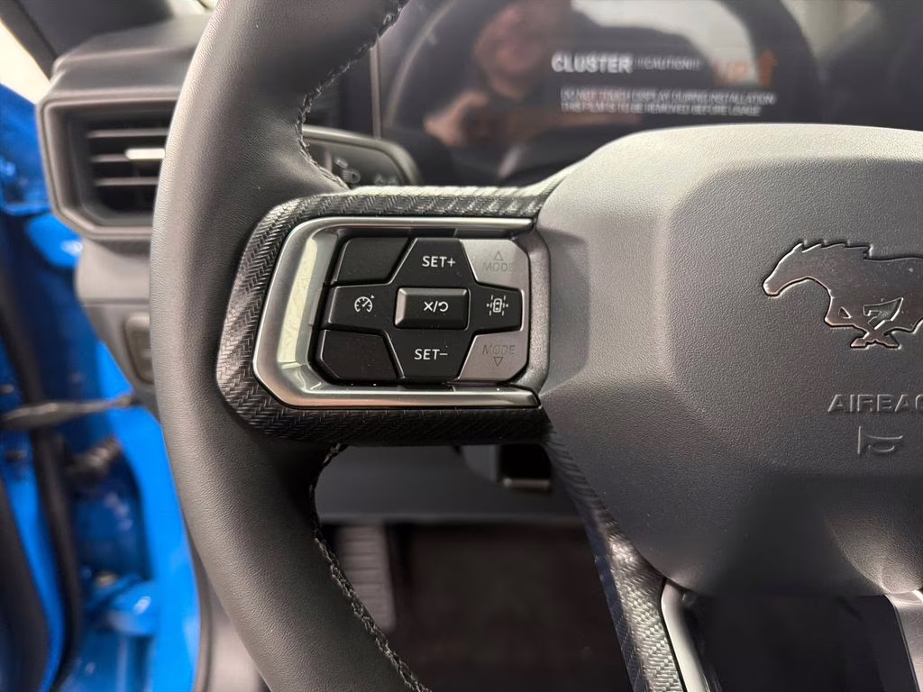 2026 GRABBER BLUE Ford Mustang EcoBoost RWD Coupe