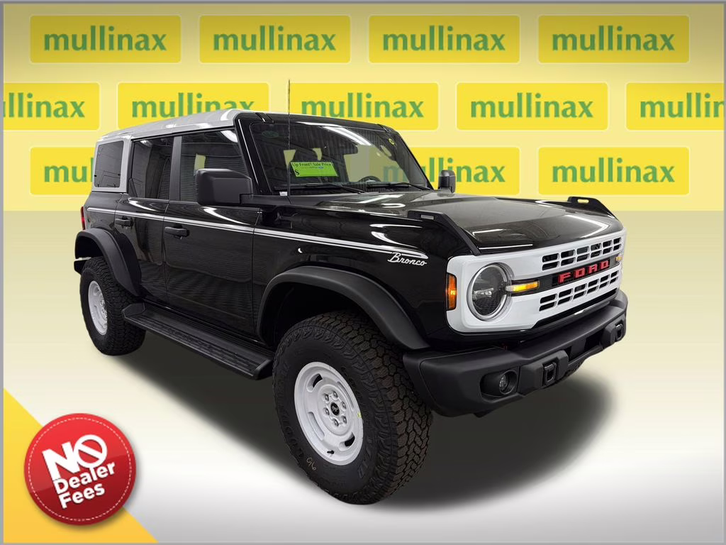 2026 SHADOW BLACK Ford Bronco Heritage Edition 4X4 SUV