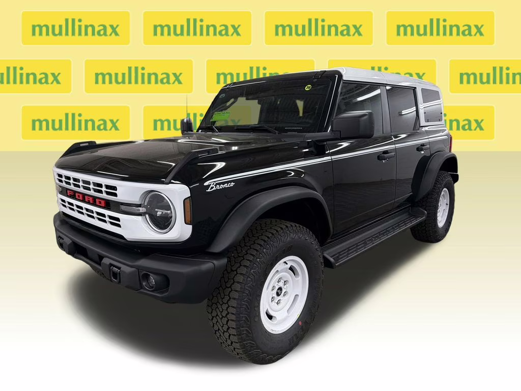 2026 SHADOW BLACK Ford Bronco Heritage Edition 4X4 SUV