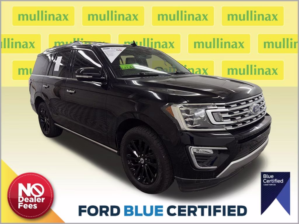 2019 Agate Black Metallic Ford Expedition Limited RWD SUV