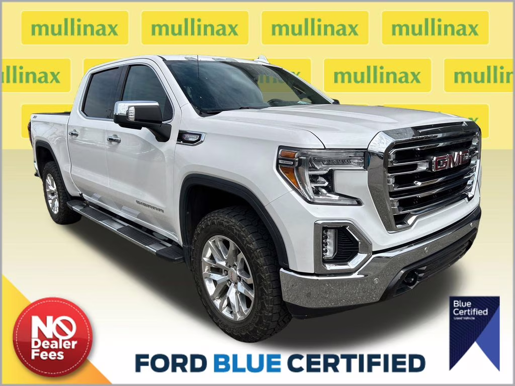 2020 White Frost Tricoat GMC Sierra 1500 SLT 4X4 Truck