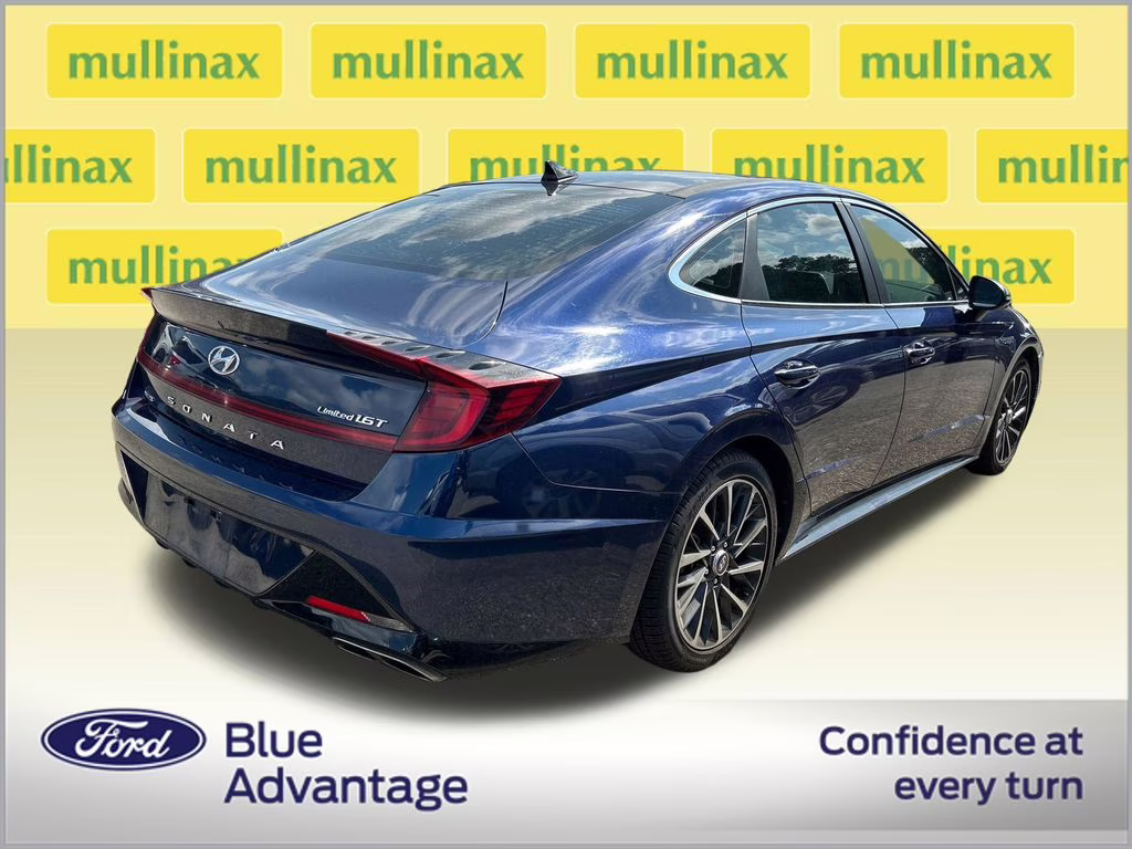 2022 Stormy Blue Hyundai Sonata Limited FWD Sedan