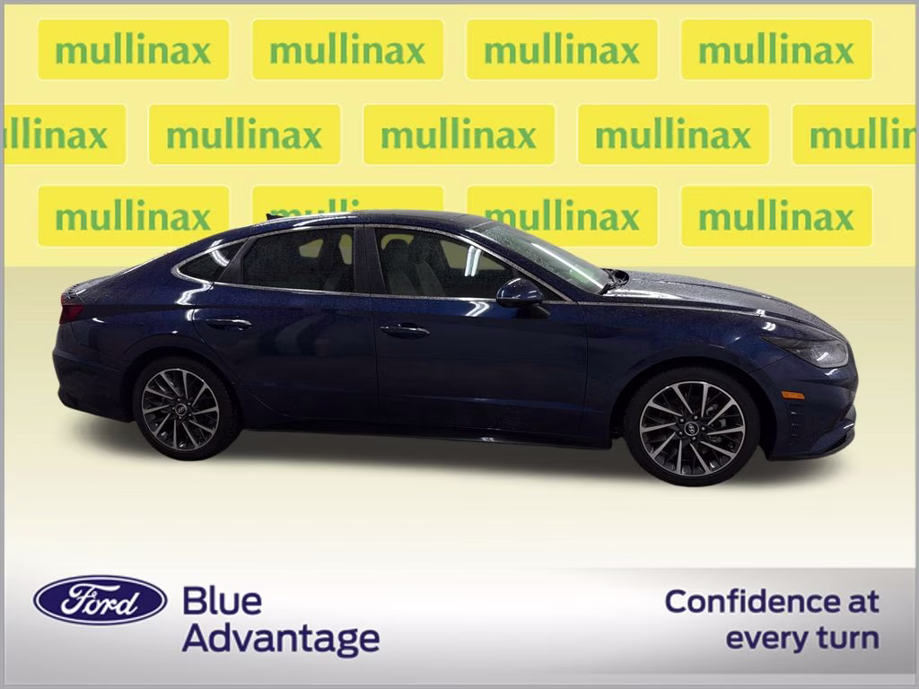 2022 Stormy Blue Hyundai Sonata Limited FWD Sedan