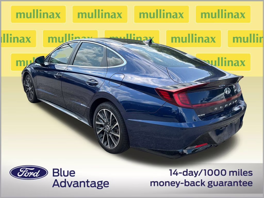 2022 Stormy Blue Hyundai Sonata Limited FWD Sedan