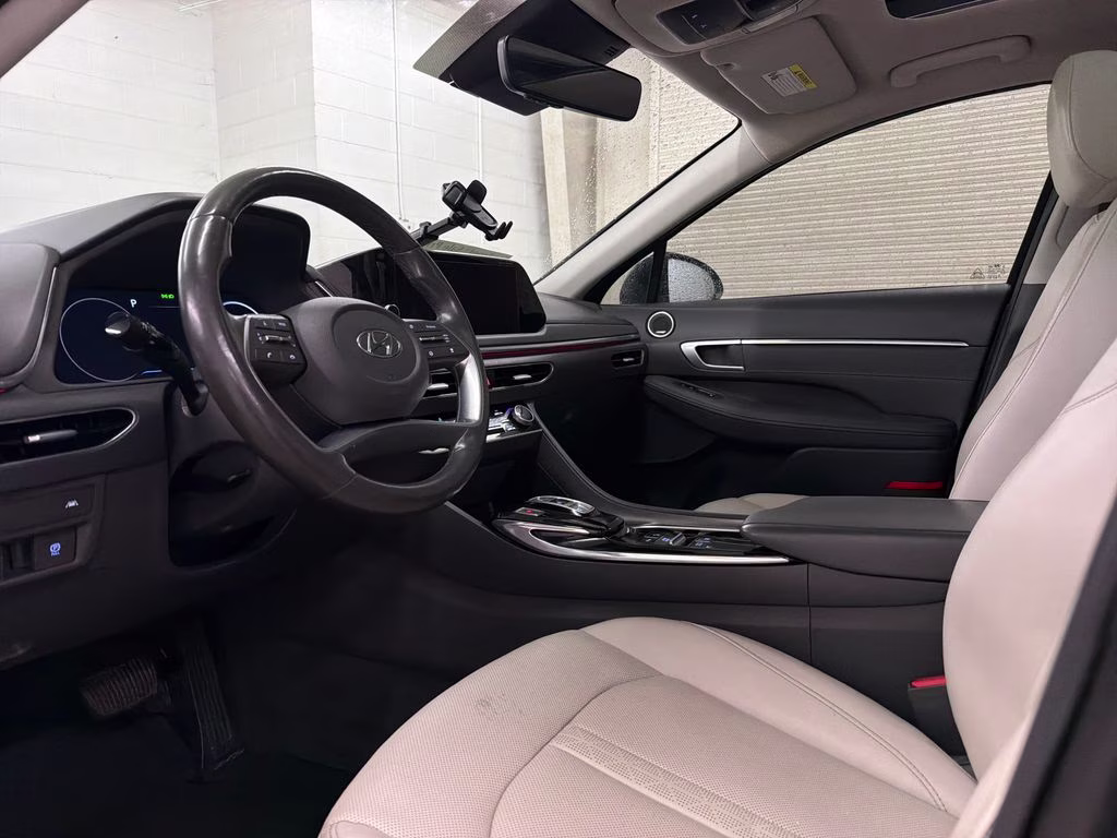 2022 Stormy Blue Hyundai Sonata Limited FWD Sedan