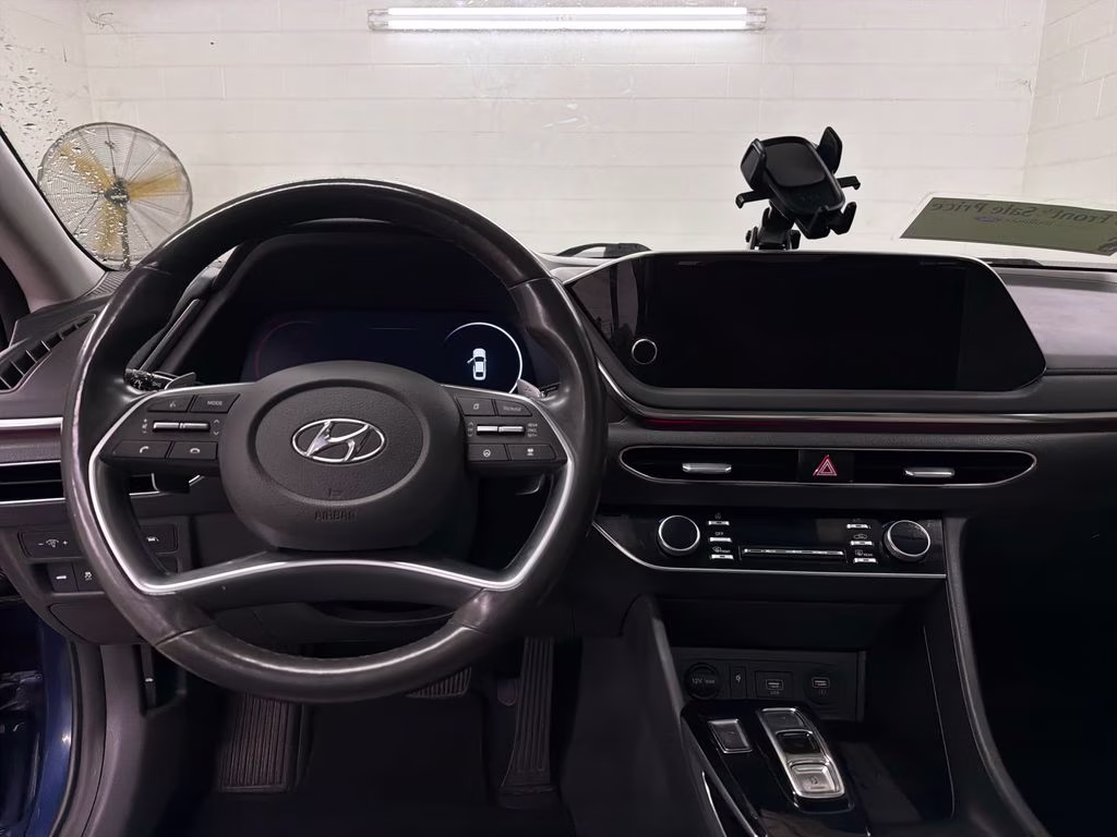 2022 Stormy Blue Hyundai Sonata Limited FWD Sedan