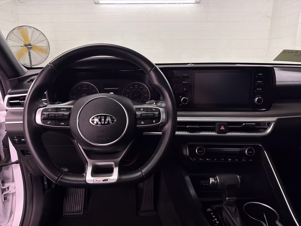 2021 Glacial White Pearl Kia K5 GT-Line FWD Sedan