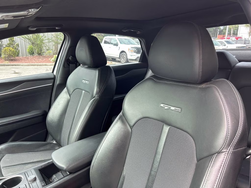 2021 Glacial White Pearl Kia K5 GT-Line FWD Sedan