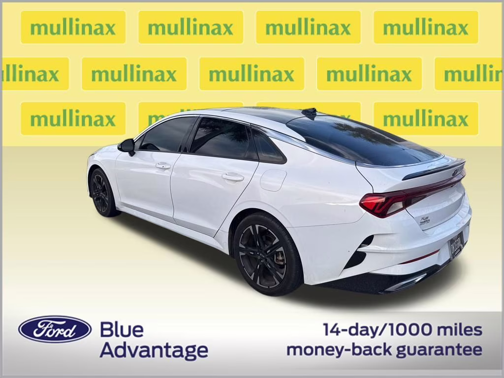 2021 Glacial White Pearl Kia K5 GT-Line FWD Sedan