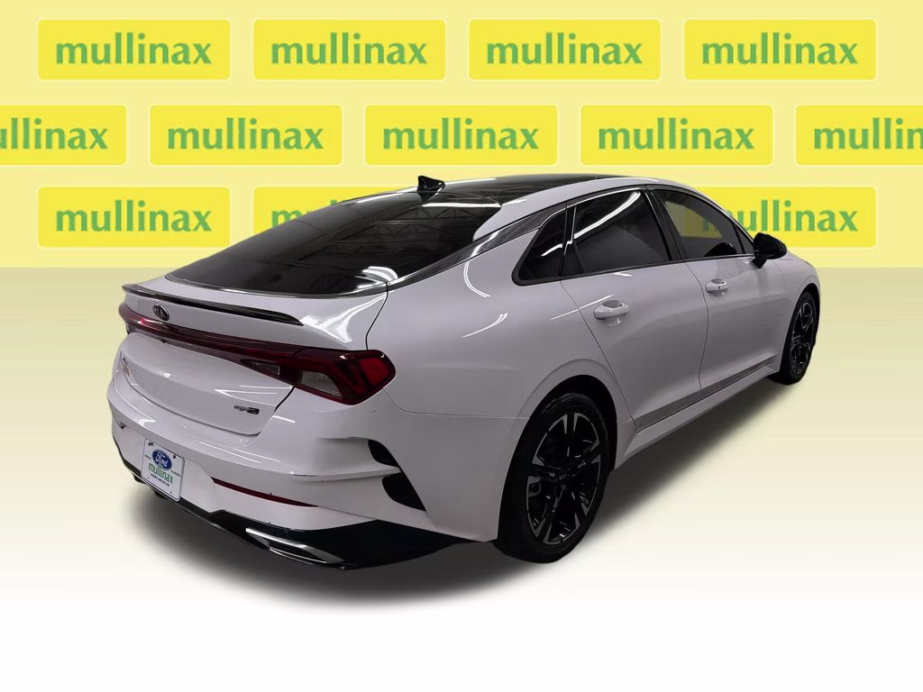 2021 Glacial White Pearl Kia K5 GT-Line FWD Sedan