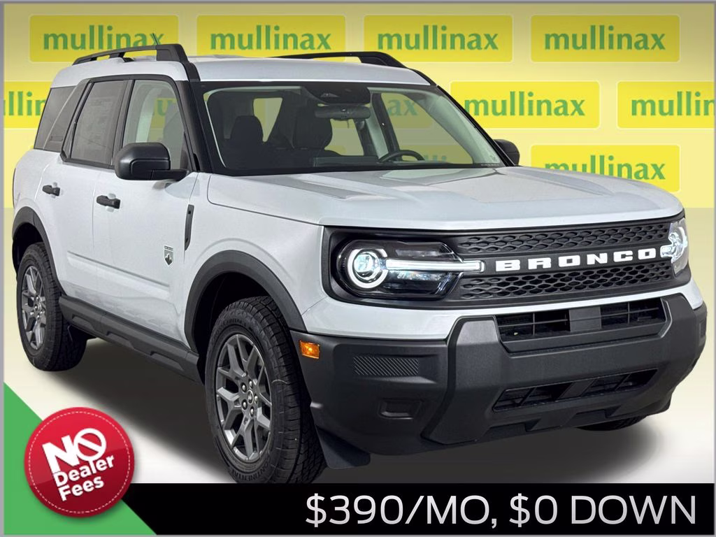 2026 Space White Metallic Ford Bronco Sport Big Bend 4X4 SUV