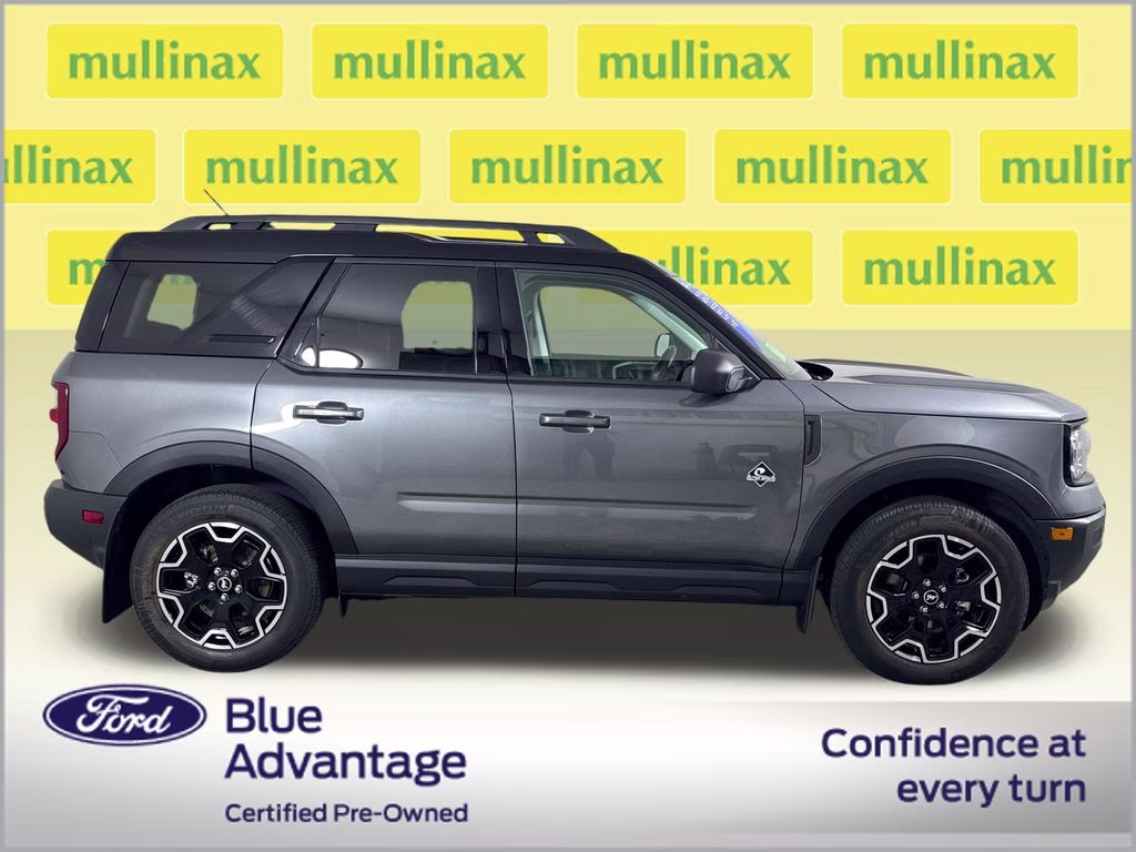 2025 Carbonized Gray Metallic Ford Bronco Sport Outer Banks 4X4 SUV