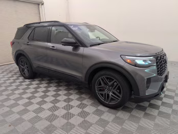 2025 Carbonized Gray Metallic Ford Explorer ST 4X4 SUV