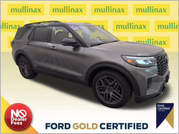 2025 Carbonized Gray Metallic Ford Explorer ST 4X4 SUV