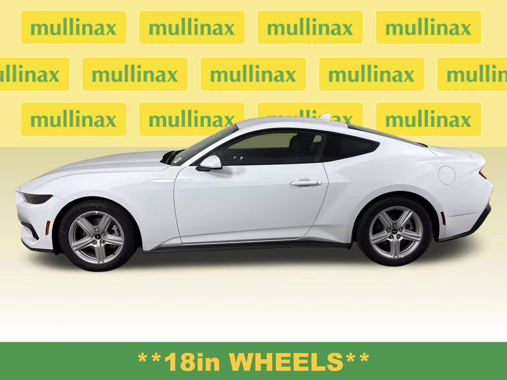 2026 Oxford White Ford Mustang EcoBoost RWD Coupe