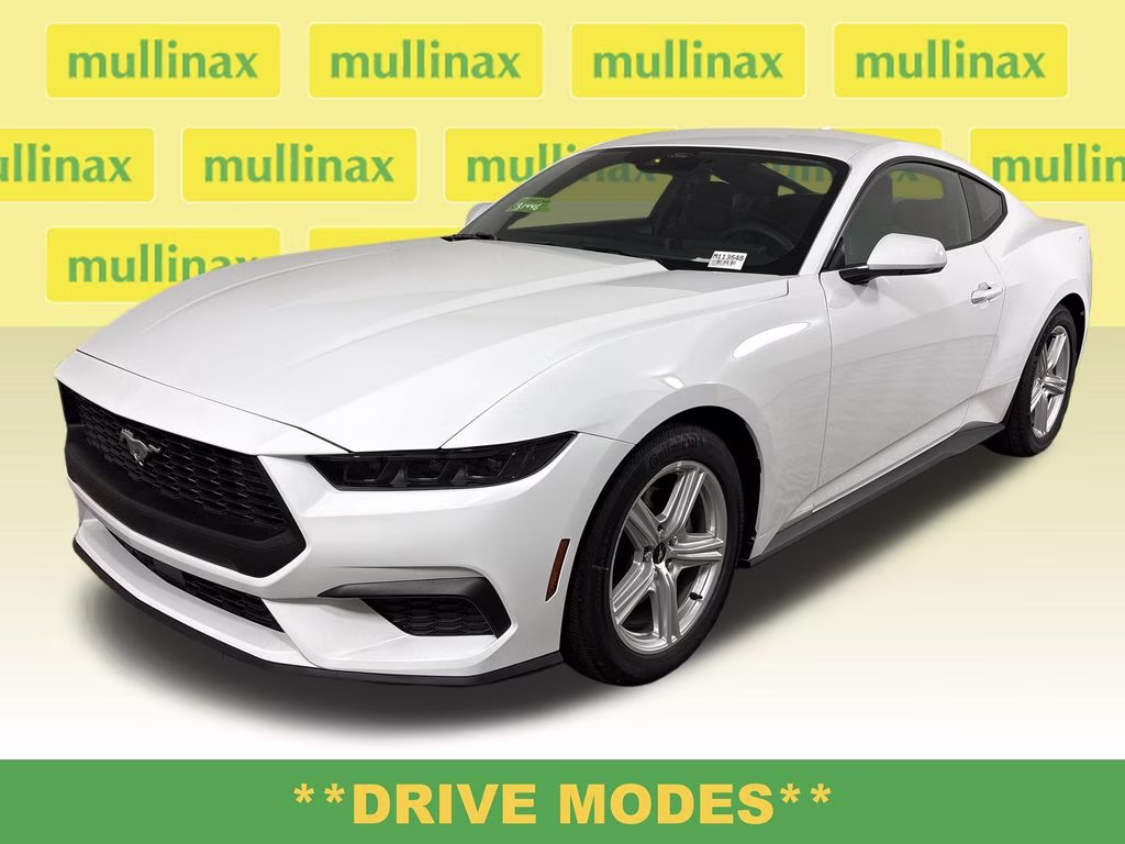 2026 Oxford White Ford Mustang EcoBoost RWD Coupe