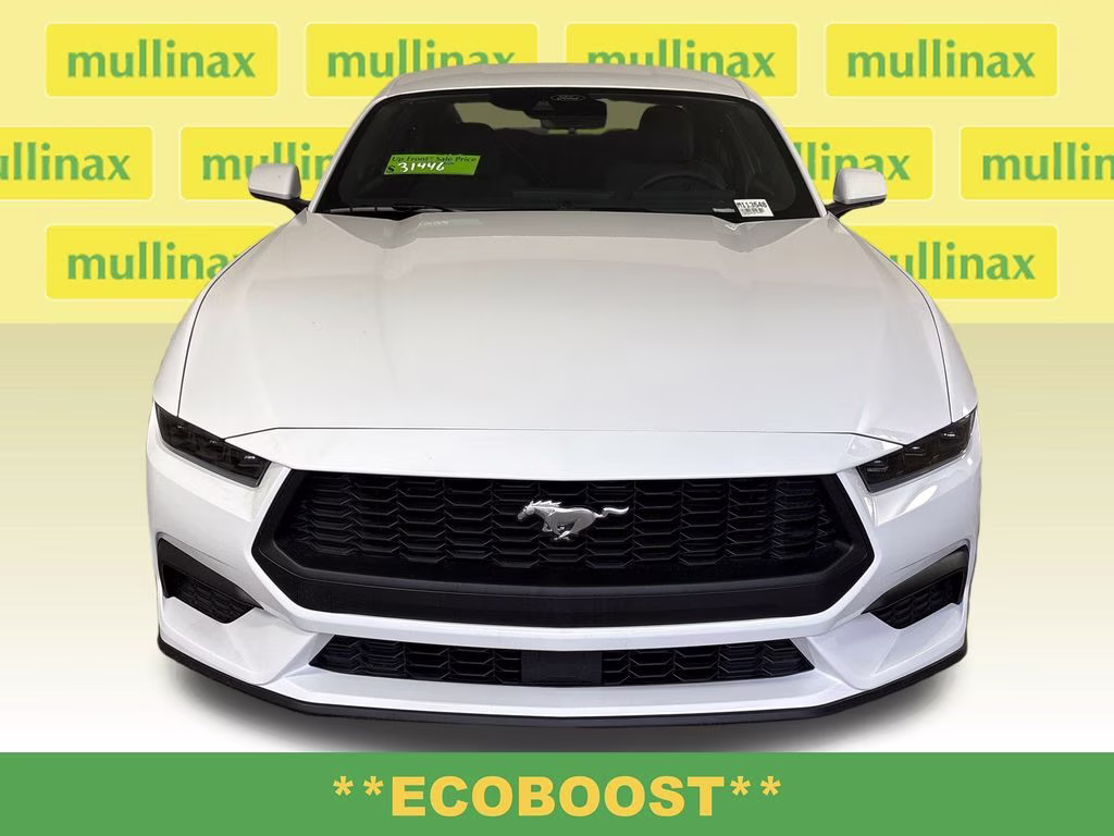 2026 Oxford White Ford Mustang EcoBoost RWD Coupe