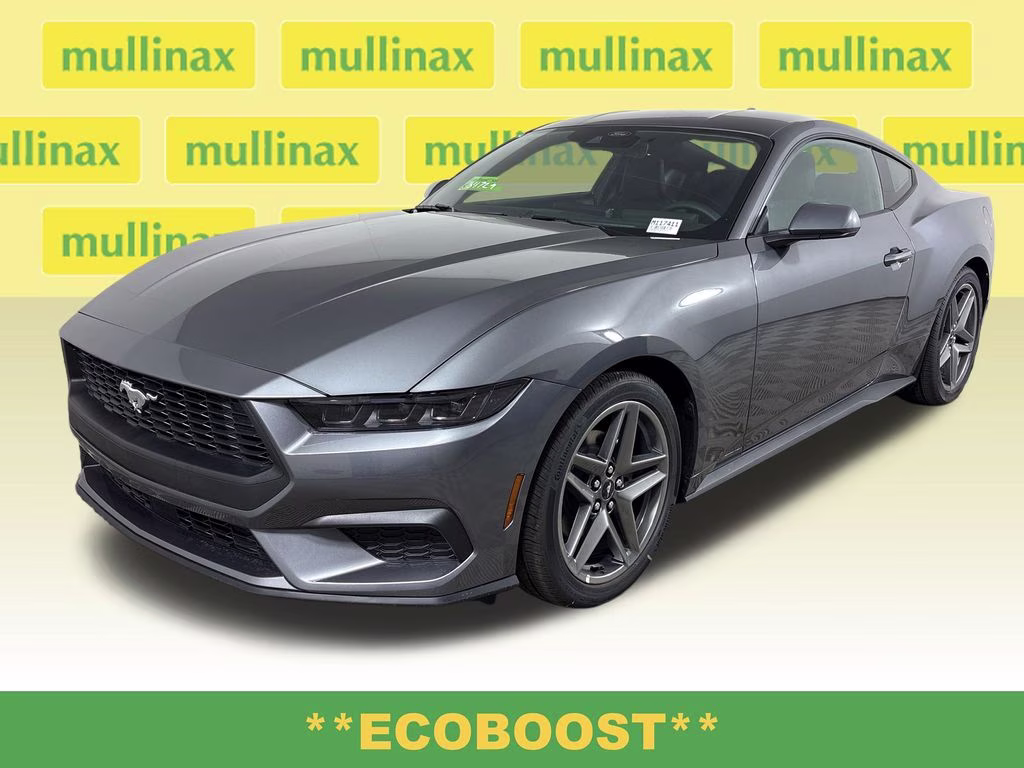 2026 Carbonized Gray Metallic Ford Mustang EcoBoost RWD Coupe