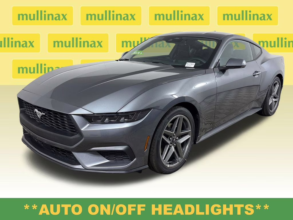 2026 Carbonized Gray Metallic Ford Mustang EcoBoost RWD Coupe
