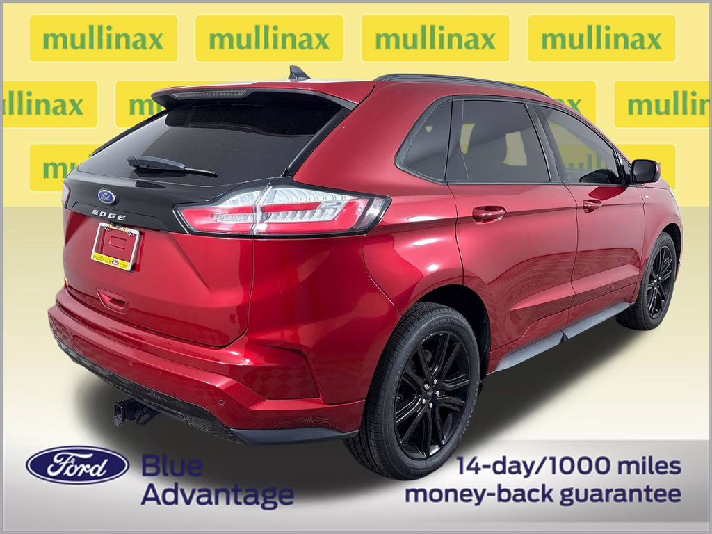 2022 Red Metallic Ford Edge ST Line AWD SUV