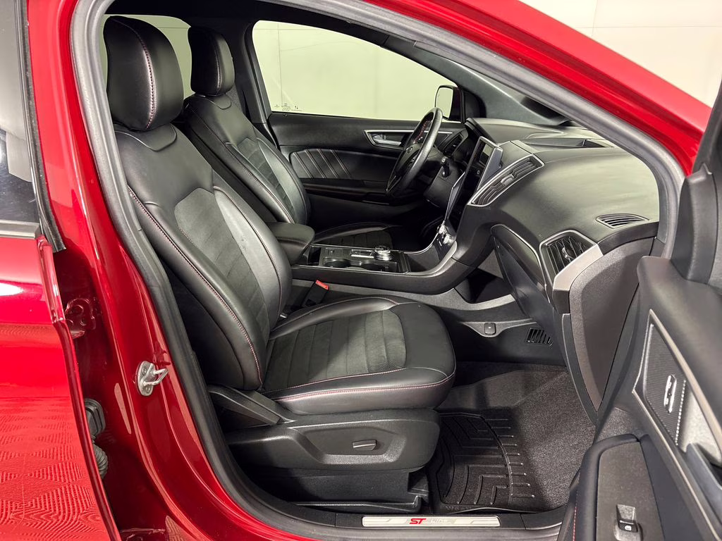 2022 Red Metallic Ford Edge ST Line AWD SUV