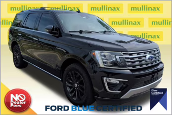 2019 Agate Black Metallic Ford Expedition Limited RWD SUV