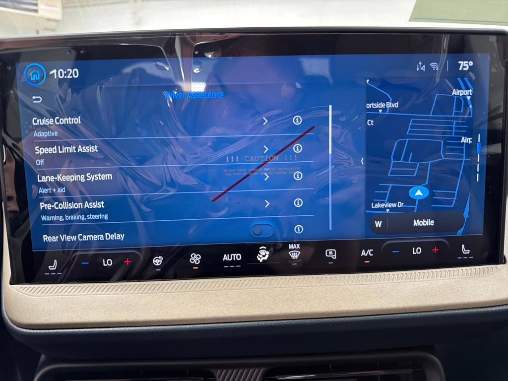 2026 SPACE WHITE Ford Maverick Lariat AWD Truck