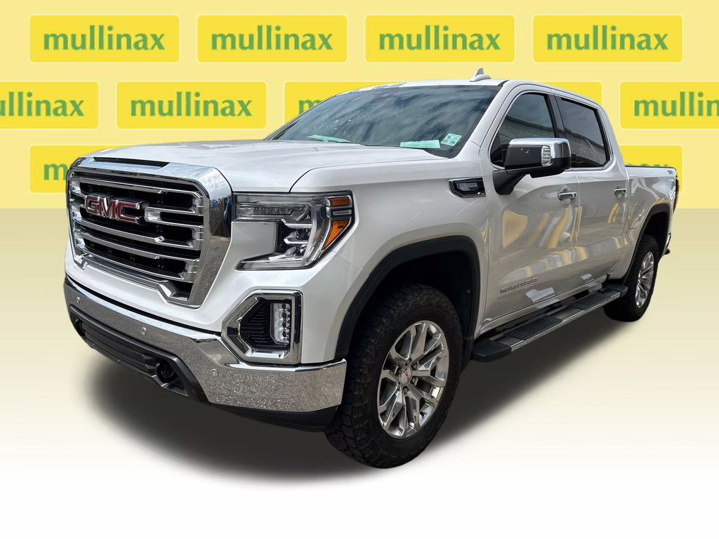 2020 White Frost Tricoat GMC Sierra 1500 SLT 4X4 Truck