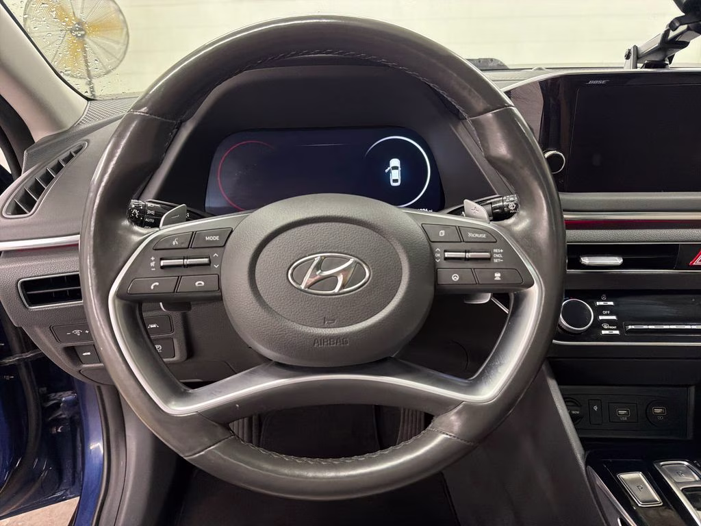 2022 Stormy Blue Hyundai Sonata Limited FWD Sedan