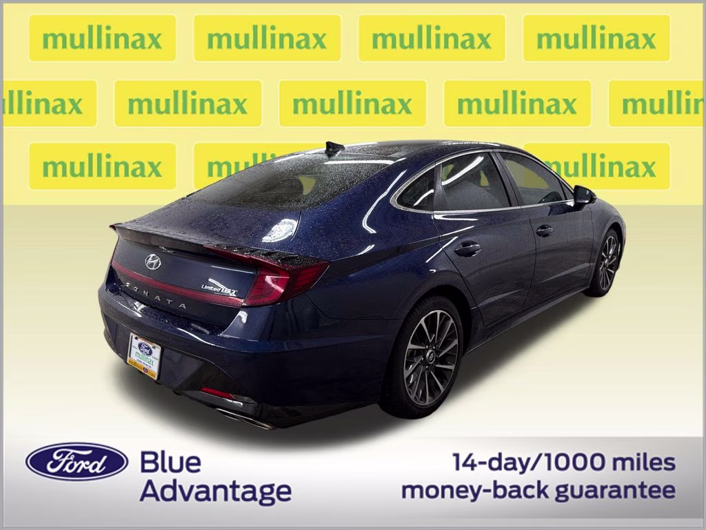2022 Stormy Blue Hyundai Sonata Limited FWD Sedan