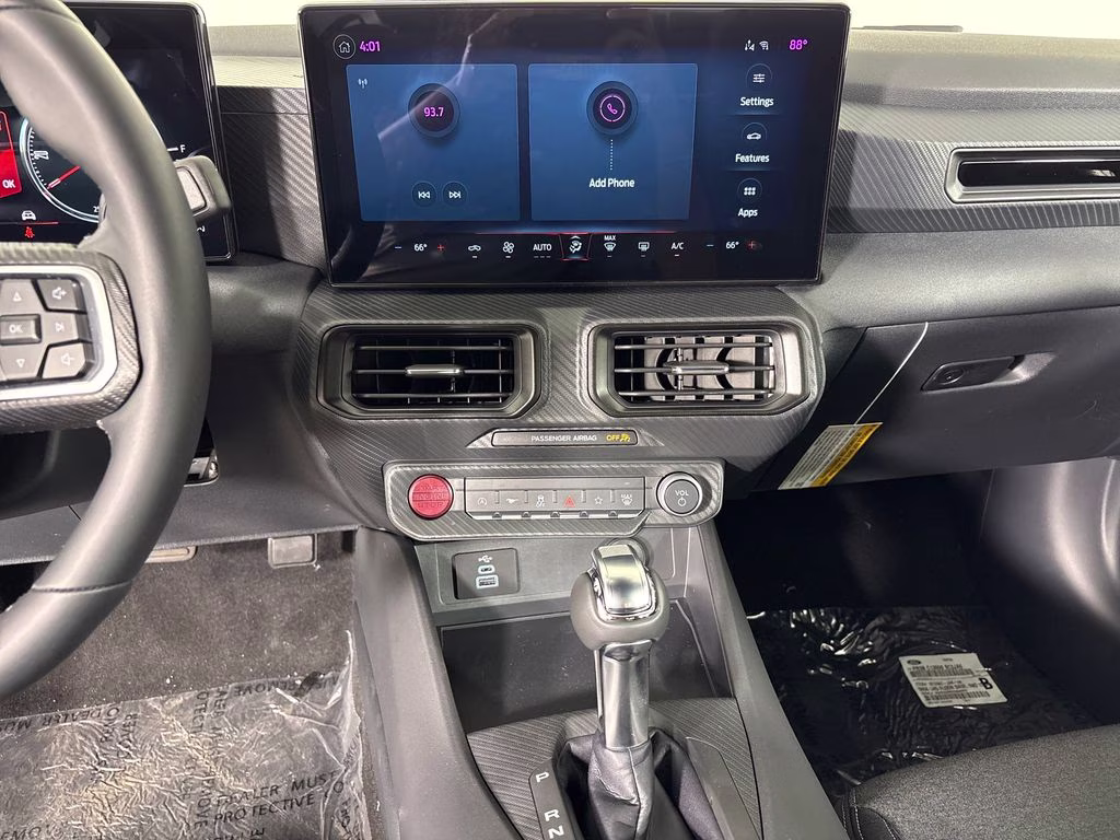 2026 Oxford White Ford Mustang EcoBoost RWD Coupe