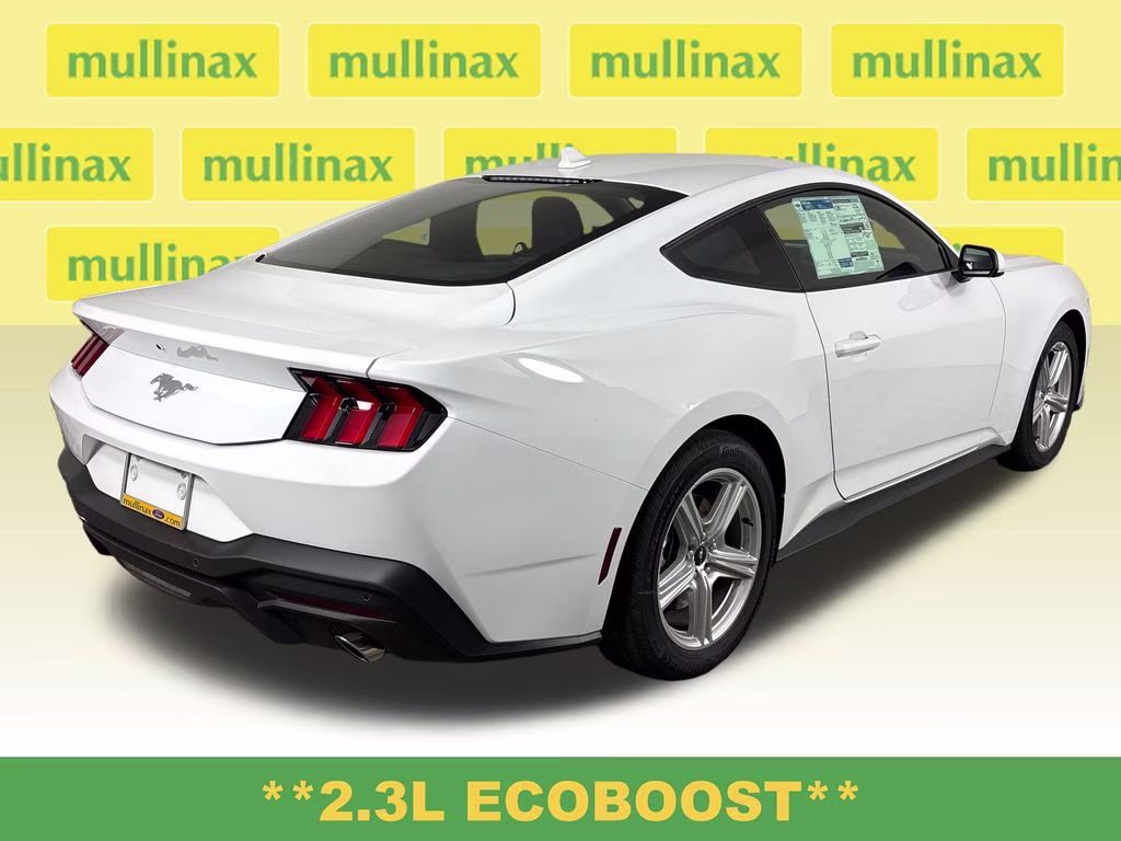 2026 Oxford White Ford Mustang EcoBoost RWD Coupe