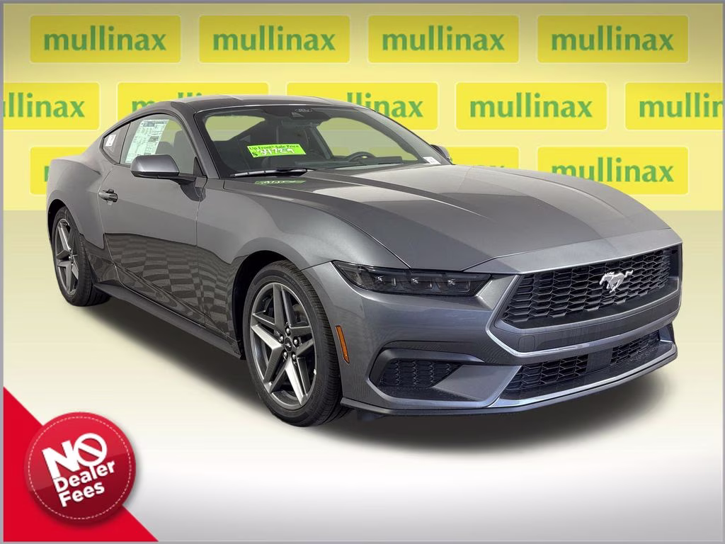 2026 Carbonized Gray Metallic Ford Mustang EcoBoost RWD Coupe