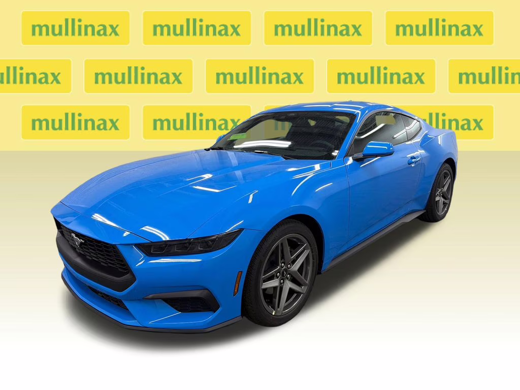2026 GRABBER BLUE Ford Mustang EcoBoost RWD Coupe