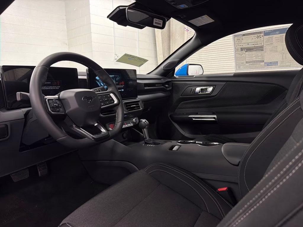 2026 GRABBER BLUE Ford Mustang EcoBoost RWD Coupe