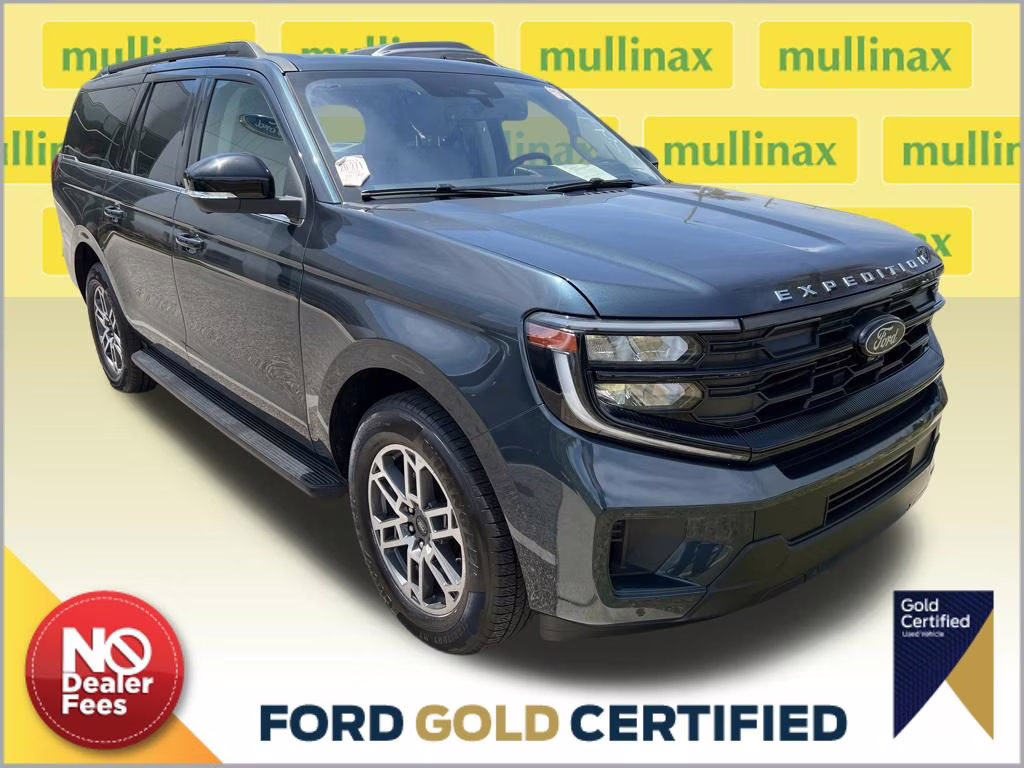 2025 Stone Blue Metallic Ford Expedition Max Active RWD SUV