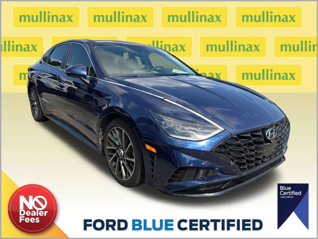 2022 Stormy Blue Hyundai Sonata Limited FWD Sedan