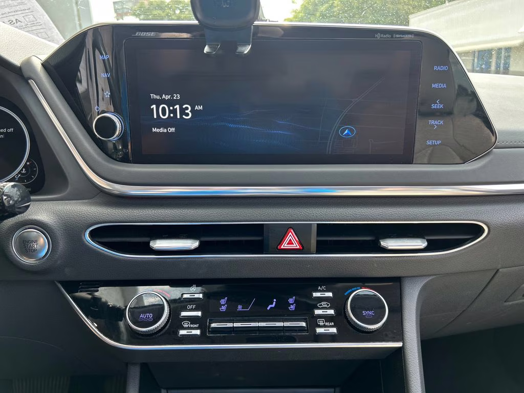 2022 Stormy Blue Hyundai Sonata Limited FWD Sedan