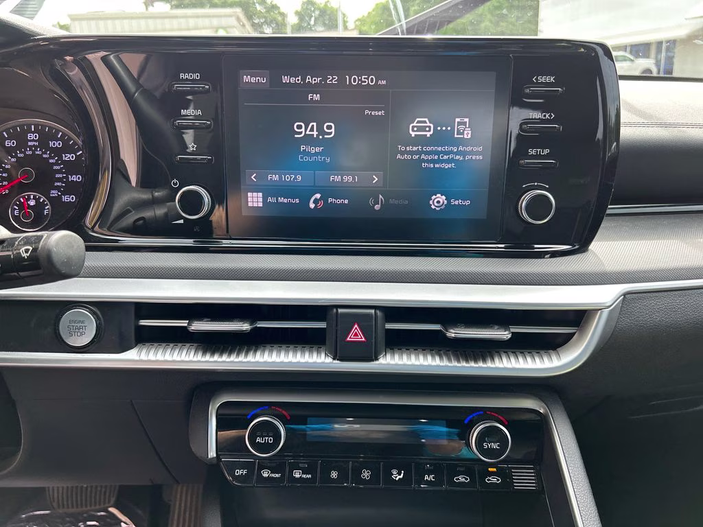 2021 Glacial White Pearl Kia K5 GT-Line FWD Sedan