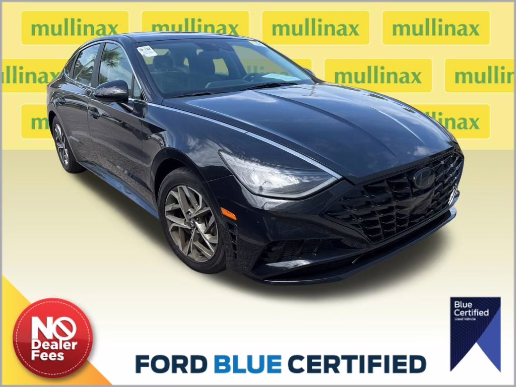 2023 Carbon Blue Hyundai Sonata SEL FWD Sedan