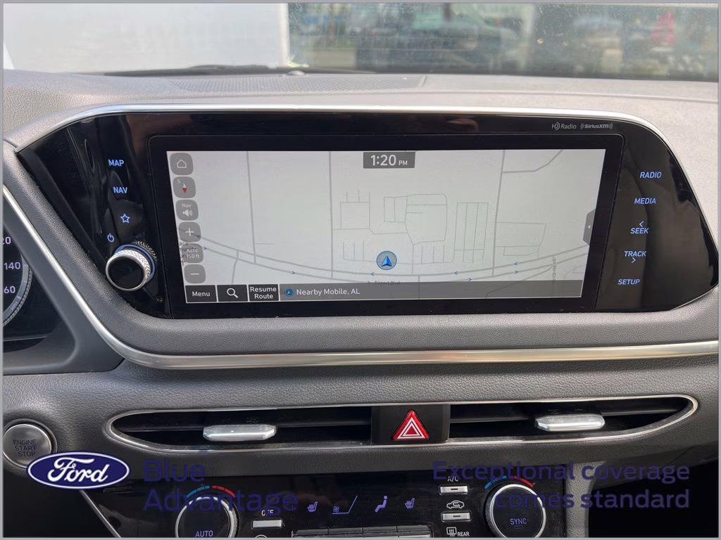 2023 Carbon Blue Hyundai Sonata SEL FWD Sedan