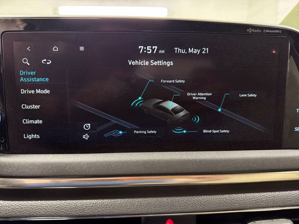 2023 Carbon Blue Hyundai Sonata SEL FWD Sedan
