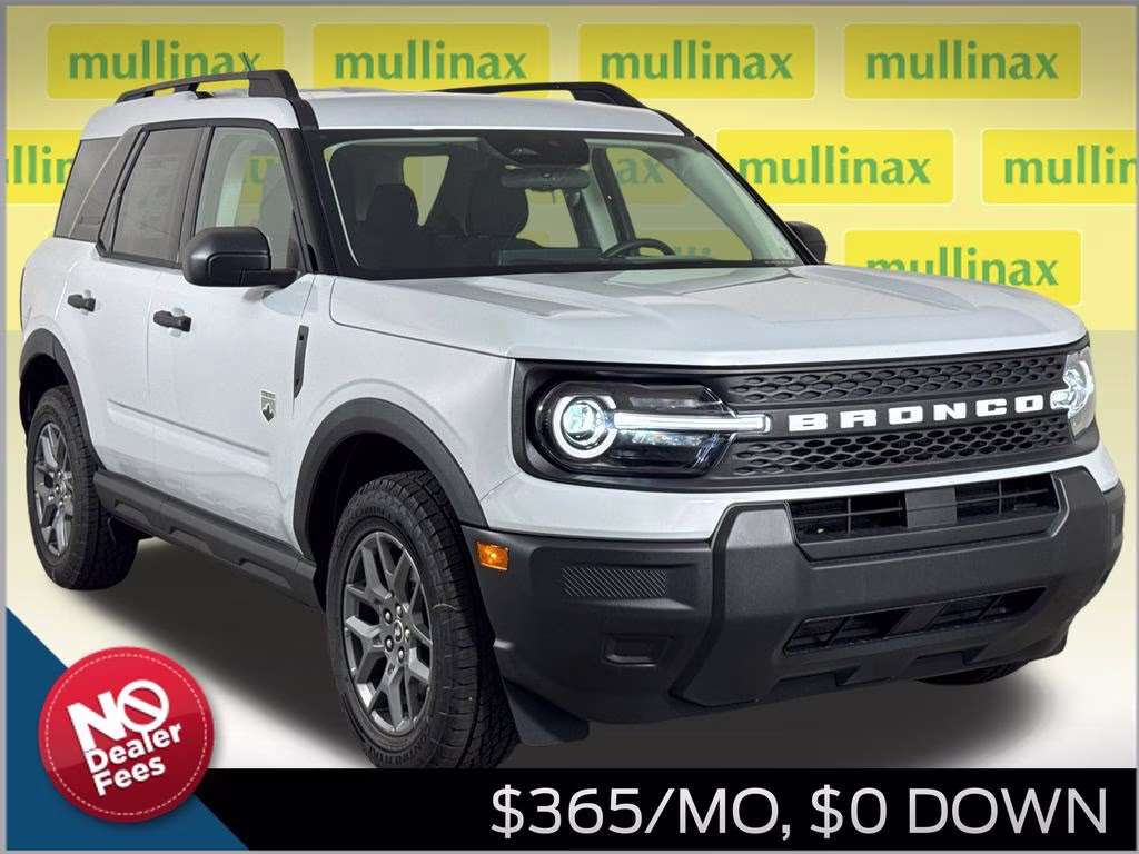 2026 Space White Metallic Ford Bronco Sport Big Bend 4X4 SUV