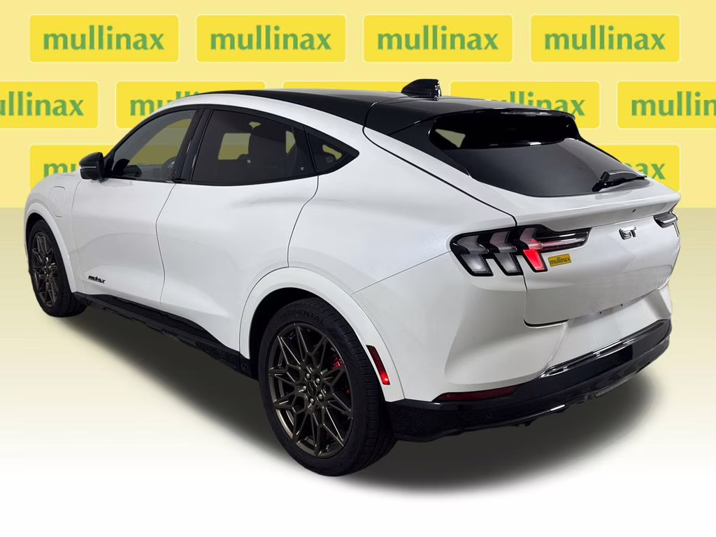 2025 Star White Metallic Tri-Coat Ford Mustang Mach-E GT AWD SUV