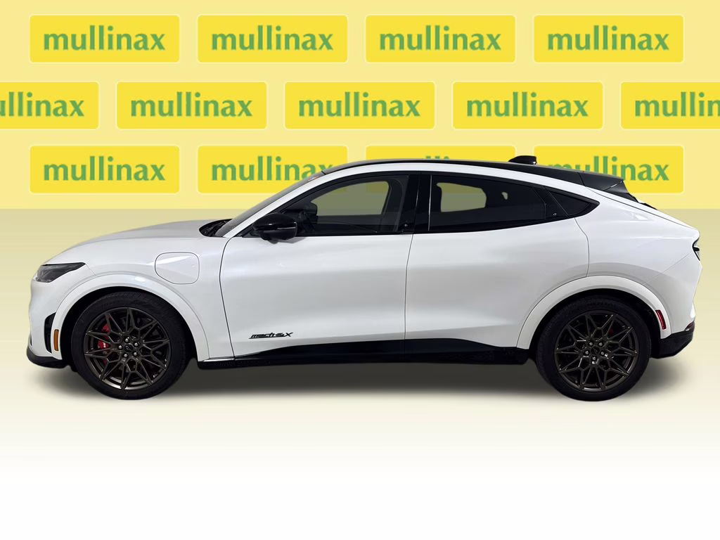 2025 Star White Metallic Tri-Coat Ford Mustang Mach-E GT AWD SUV