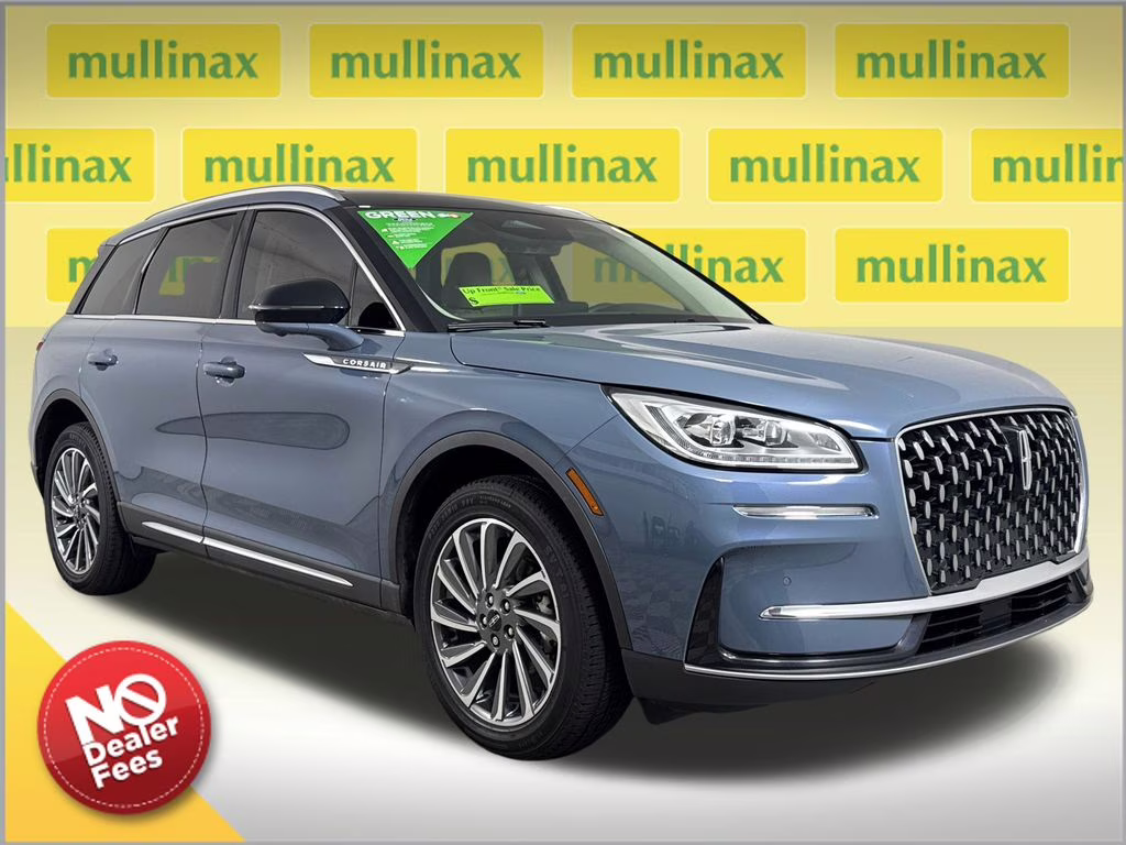 2023 Whisper Blue Metallic Clearcoat Lincoln Corsair Reserve FWD SUV