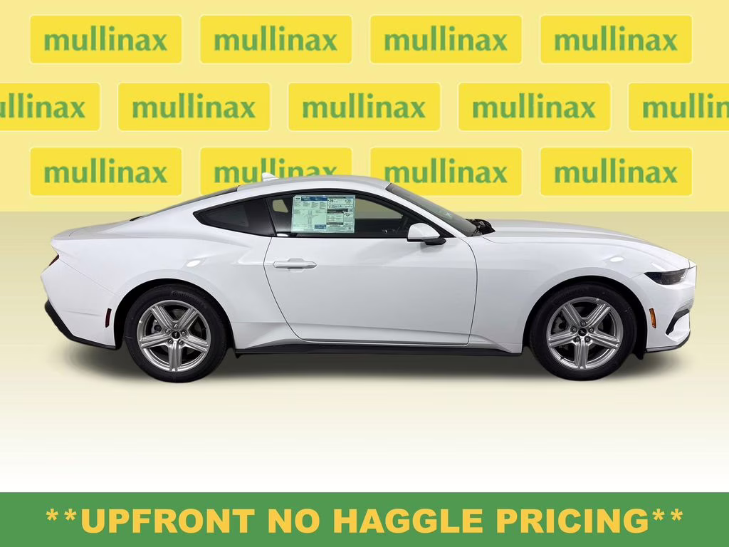 2026 Oxford White Ford Mustang EcoBoost RWD Coupe