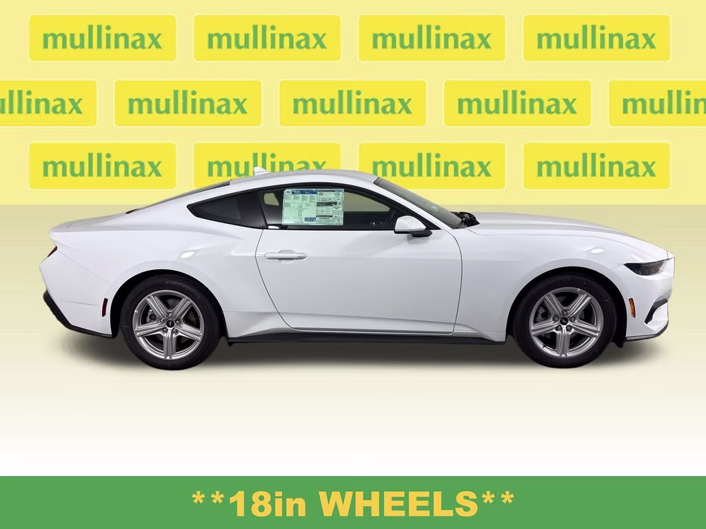 2026 Oxford White Ford Mustang EcoBoost RWD Coupe