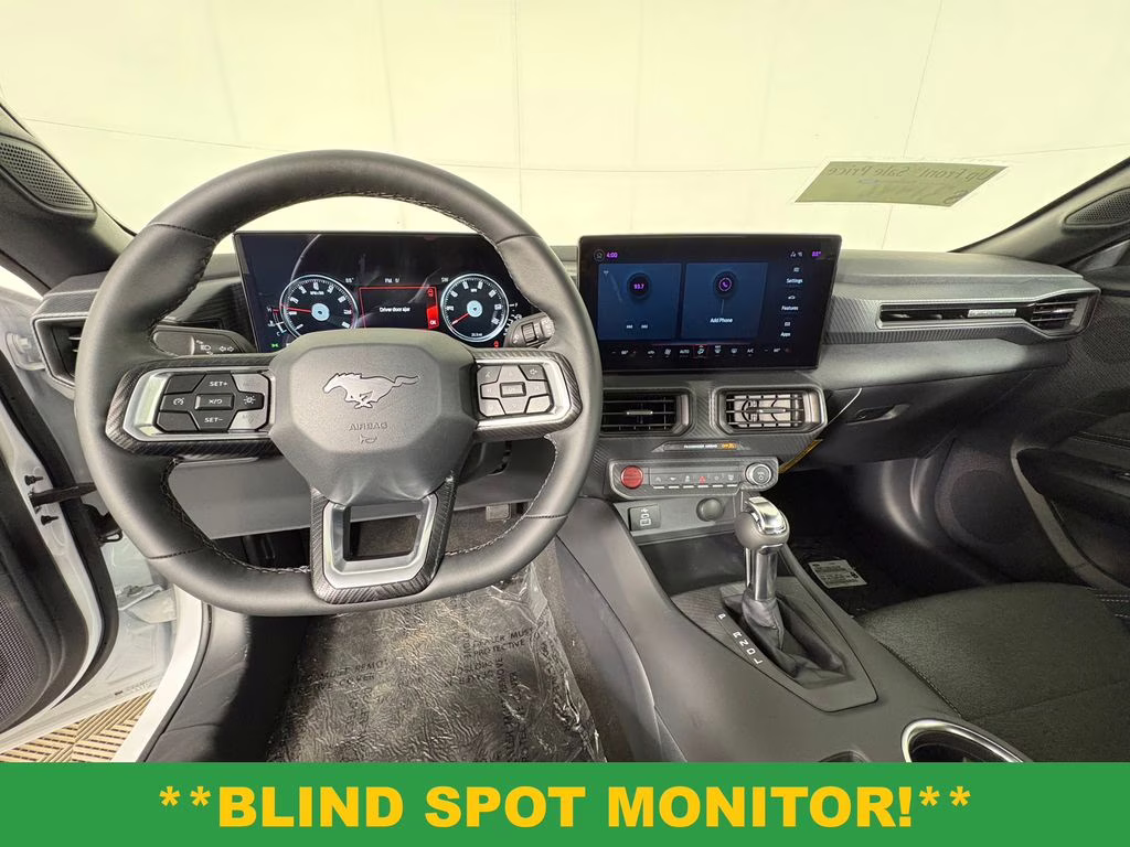 2026 Oxford White Ford Mustang EcoBoost RWD Coupe